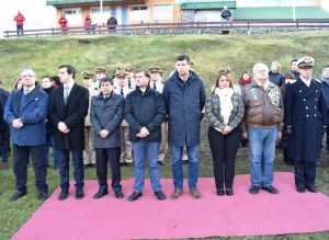 Autoridades en la Ceremonia de Homenaje a la Actuación de la Prefectura Naval Argentina en Guerra de Las Malvinas