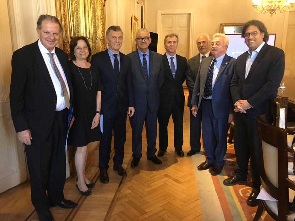 La JuFeJus se reunió con Macri