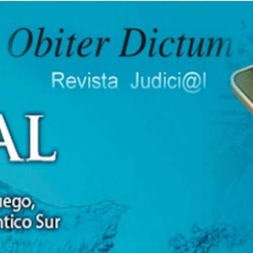 La cuarta edición de la Revista Judicial “Obiter Dictum” ya se encuentra on line