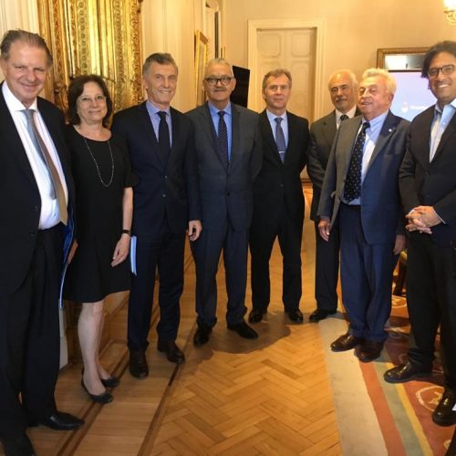 Integrantes de la Ju.Fe.Jus se reunieron con el Presidente Macri