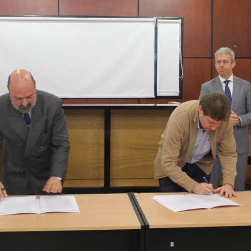 El Dr. Muchnik y el gobernador Melella firmaron convenio para acercar la justicia al barrio Margen Sur de Río Grande