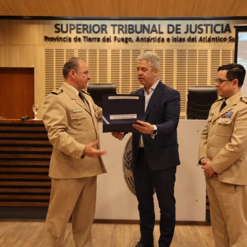La Prefectura Naval agradeció el apoyo constante del Superior Tribunal de Justicia  